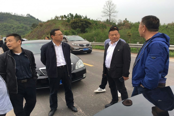 4.14蓮都區(qū)領(lǐng)導赴現(xiàn)場調(diào)研，關(guān)心支持公司發(fā)展后勁