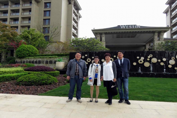 葉麗紅副總經(jīng)理參加2016年錢江杯復查