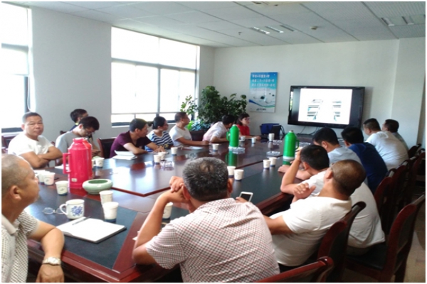 公司質(zhì)量創(chuàng)優(yōu)工作小組舉行7月份學(xué)習(xí)會